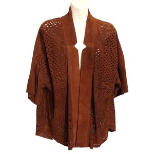 🔵BOGO FREE🔵 Blu Ice 100% Leather Topper Sz XL